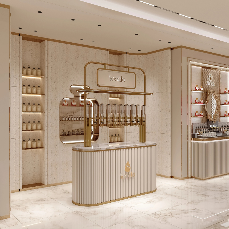 Perfume Fragrance Bar - custom.Custom Detachable Perfume Display Cabinet Mobile