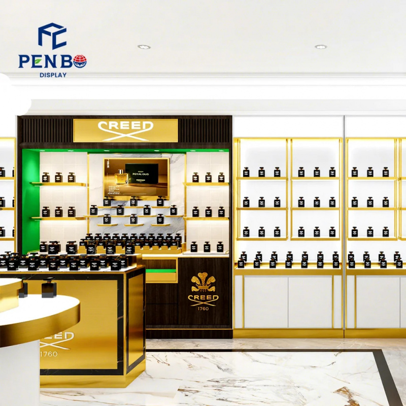 Perfume Fragrance Bar - custom.Luxury Style Perfume Bar Showcase Custom
