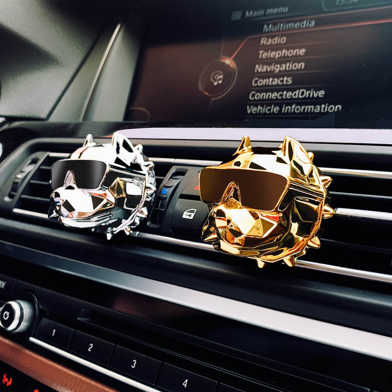 Perfume Fragrance Price - No Smell Creative Bulldog Diffuser Car