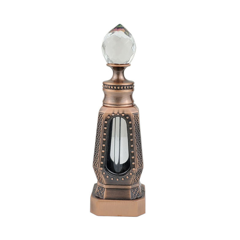 Perfume Fragrance Attar - Metal Empty Perfume Oil Bottle Luxury