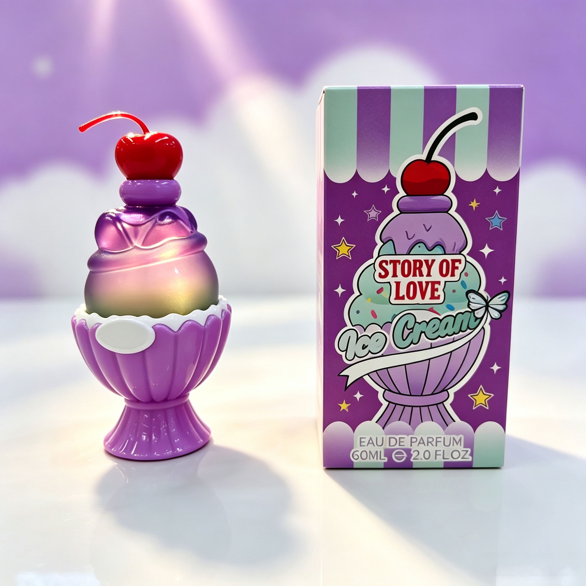 Cute Ice Cream Shaped Eau De P - Perfume Fragrance Dupe review and price
