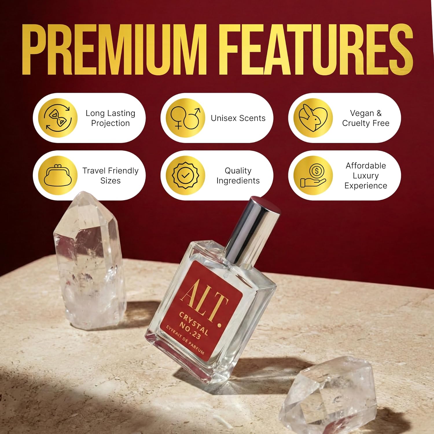 ALT. FRAGRANCES Crystal No. 23 - Perfume Jasmine Fragrance review and price