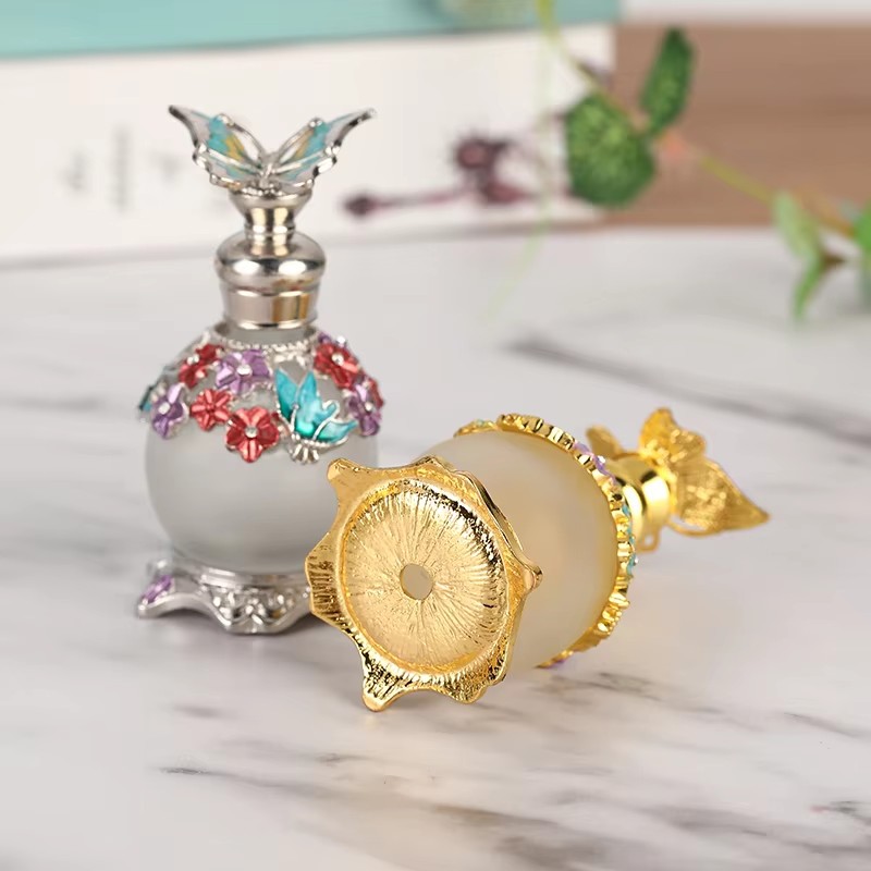 15ml Metal Butterfly Refillabl - Perfume Fragrance Attar review and price