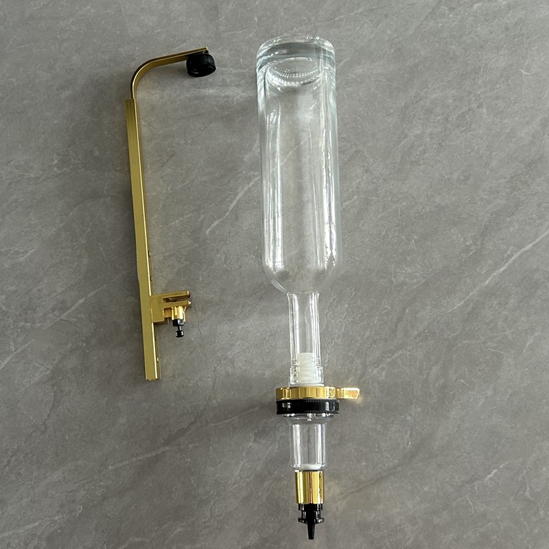 Golden Wall Mounted 500ml Glas - Perfume Fragrance Bar review and price
